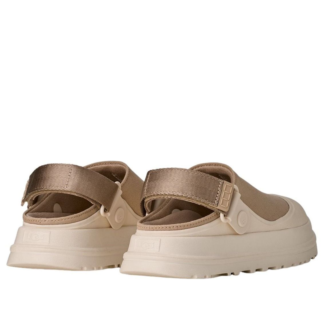 (WMNS) UGG GoldenGlow Canvas Clog Sandals 'Mustard Seed' 1175295-MDSD