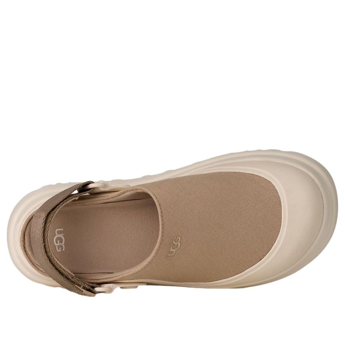 (WMNS) UGG GoldenGlow Canvas Clog Sandals 'Mustard Seed' 1175295-MDSD