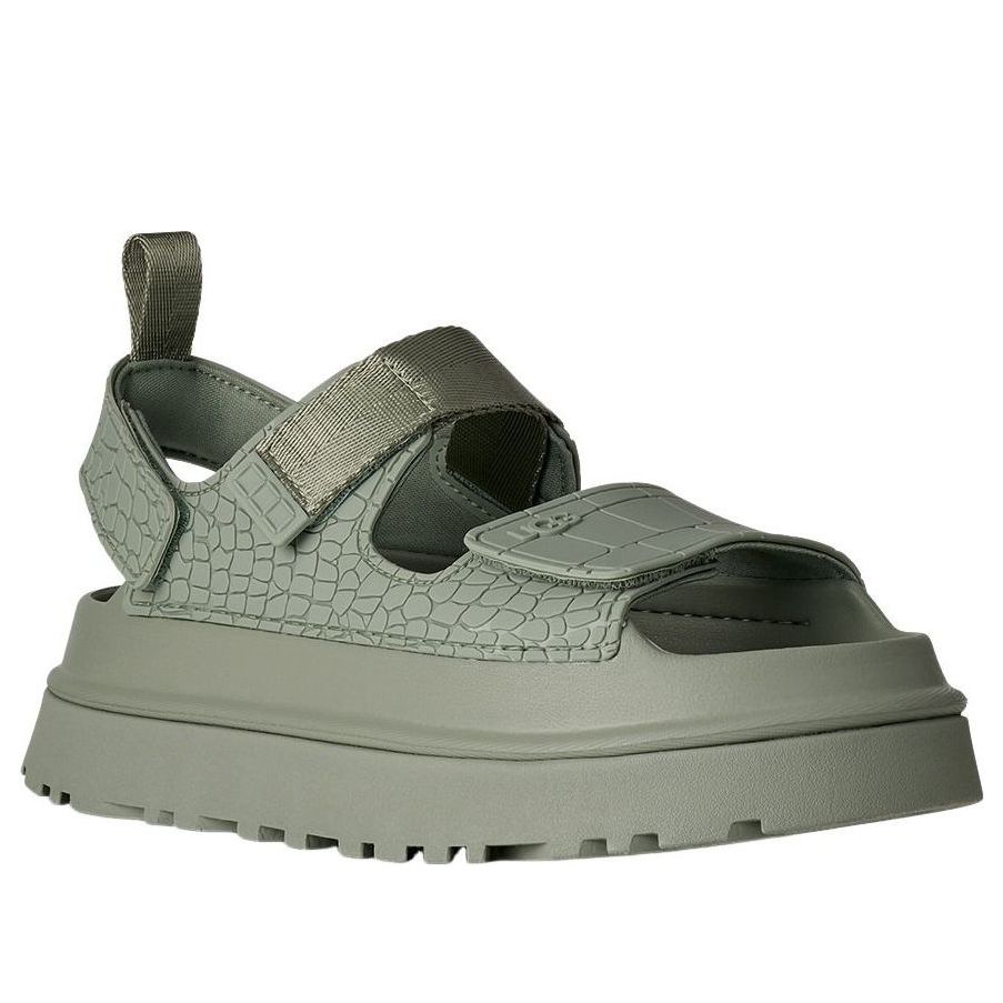 (WMNS) UGG GoldenGlow Embossed Sandals 'Artichoke' 1175311-ART
