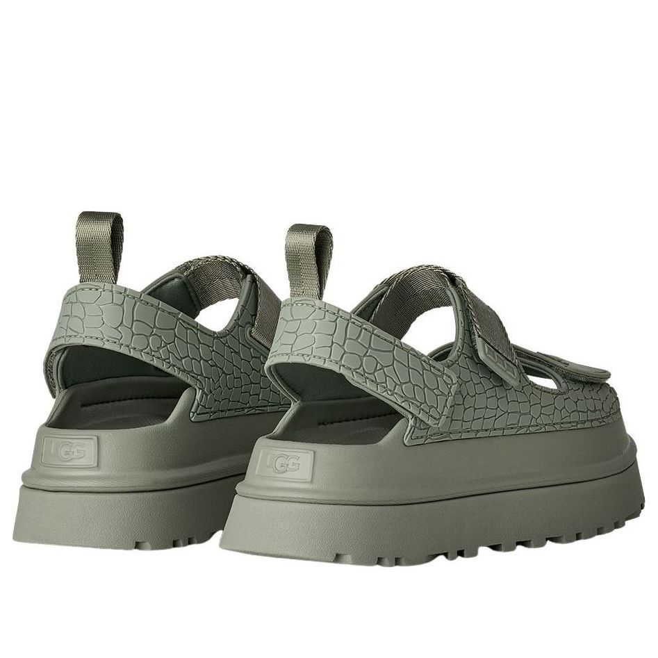 (WMNS) UGG GoldenGlow Embossed Sandals 'Artichoke' 1175311-ART