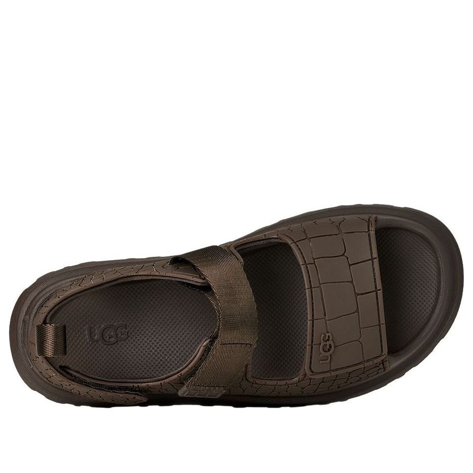 (WMNS) UGG GoldenGlow Embossed Sandals 'Dense Smoke' 1175311-DNSS