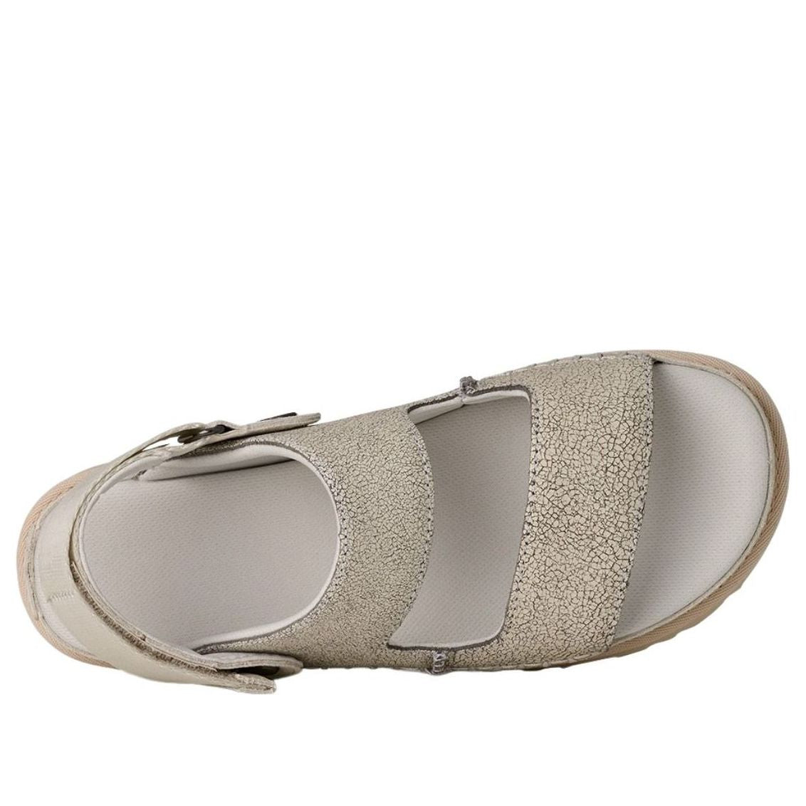 (WMNS) UGG Goldenstar Crackle Glide Sandals 'Crackle White' 1177852-CRCK