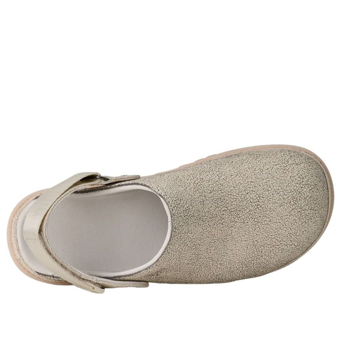 (WMNS) UGG Goldenstar Villa Clog Mules 'Crackle White' 1177853-CRCK