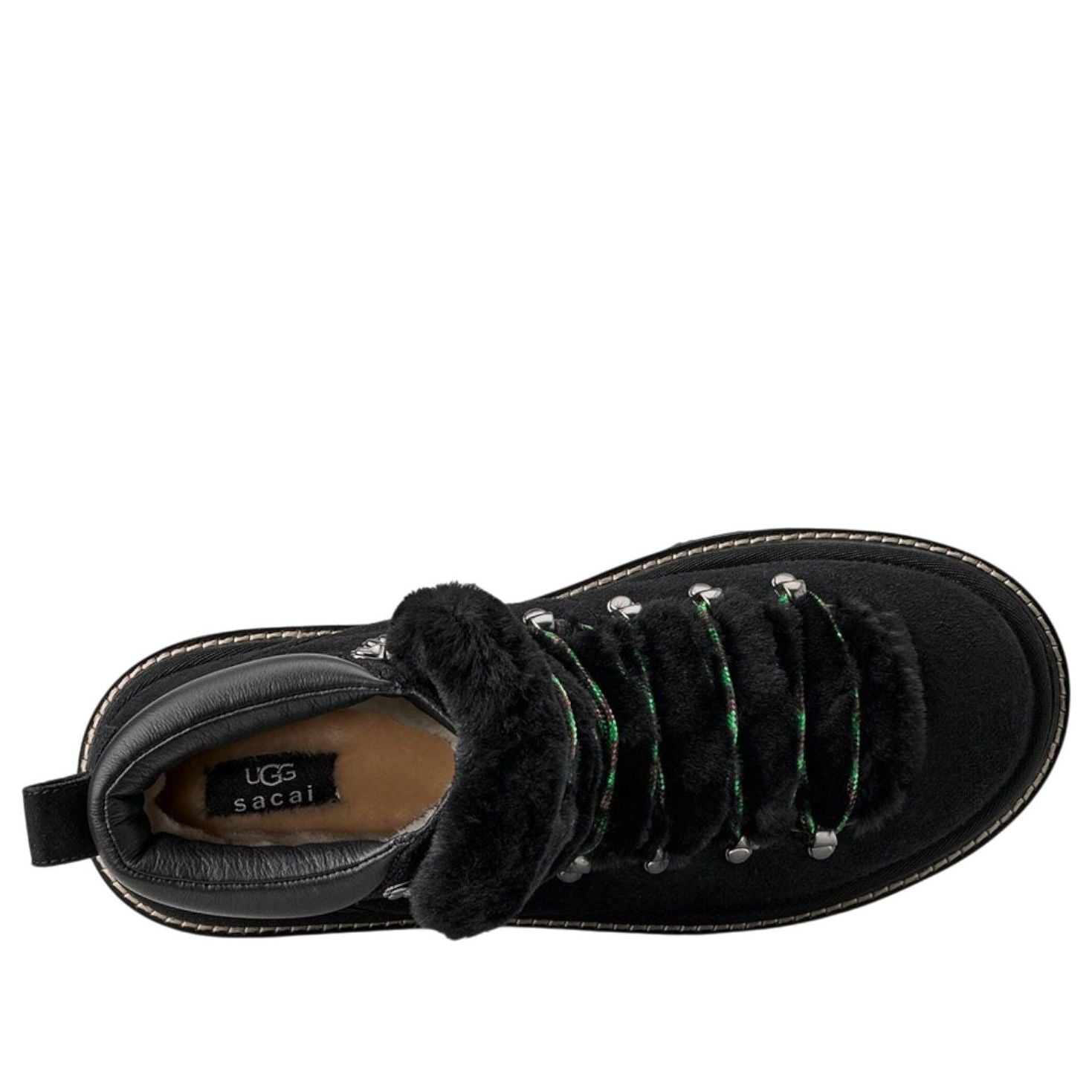 UGG x sacai Hiker-Snow Boots 'Black' 1178390-BLK