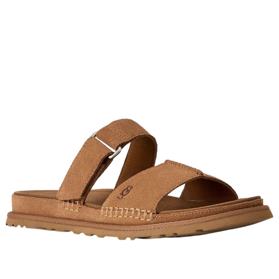 (WMNS) UGG GoldenGaze Slide Sandals 'Chestnut' 1178590-CHE