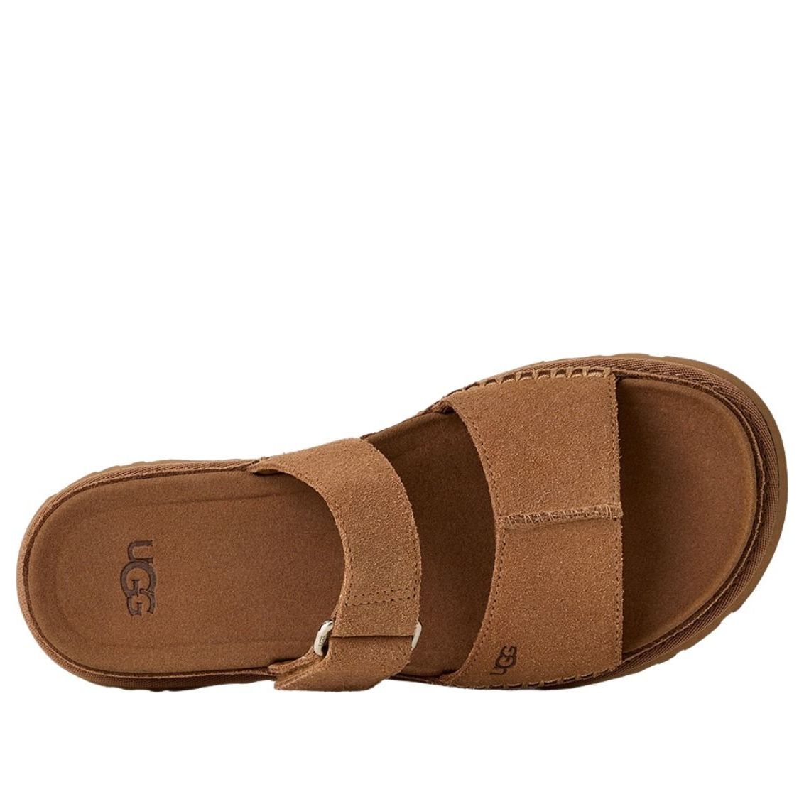 (WMNS) UGG GoldenGaze Slide Sandals 'Chestnut' 1178590-CHE