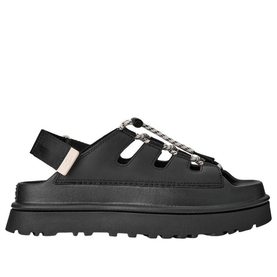(WMNS) UGG GoldenGlow Toggle Sandals 'Black' 1179370-BLK