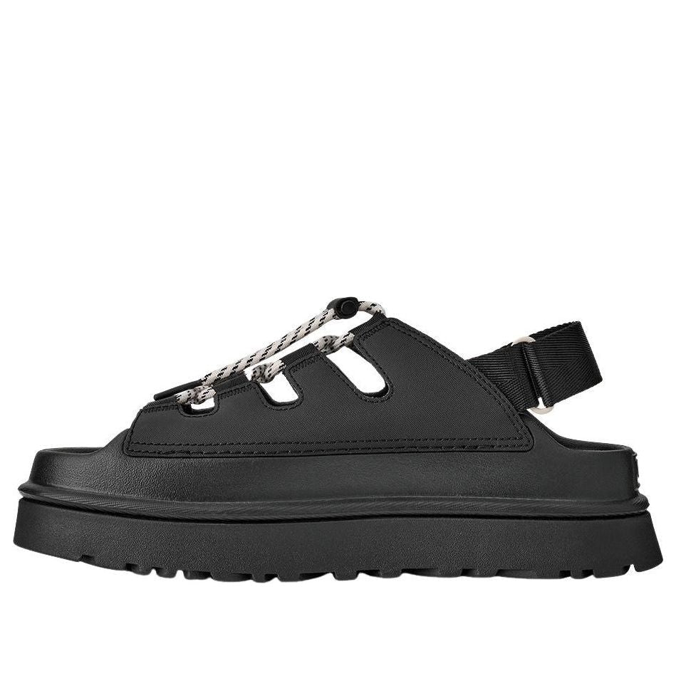 (WMNS) UGG GoldenGlow Toggle Sandals 'Black' 1179370-BLK