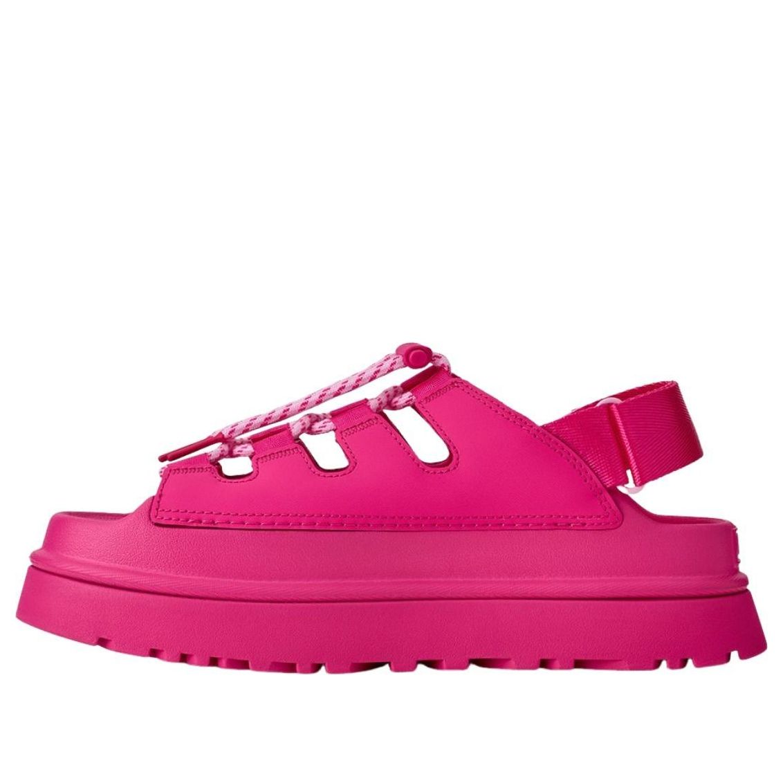 (WMNS) UGG GoldenGlow Toggle Sandals 'Deep Coral' 1179370-DPCR