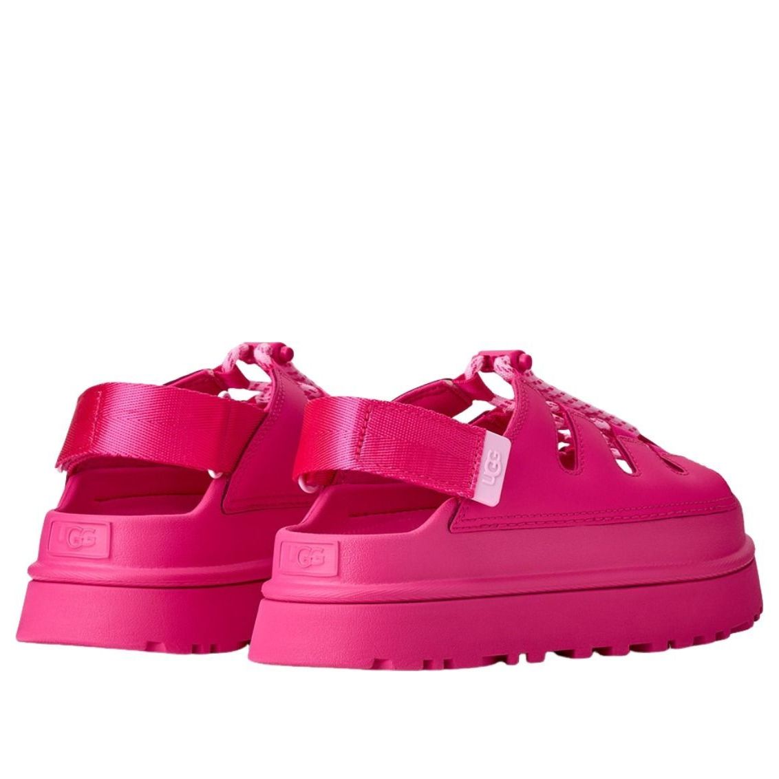 (WMNS) UGG GoldenGlow Toggle Sandals 'Deep Coral' 1179370-DPCR