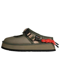 (WMNS) UGG Bea Mary Jane Wildwood Mules 'Burnt Olive' 1180111-BTOL