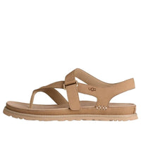 (WMNS) UGG GoldenGaze Toe Post Sandals 'Mustard Seed' 1184931-MDSD