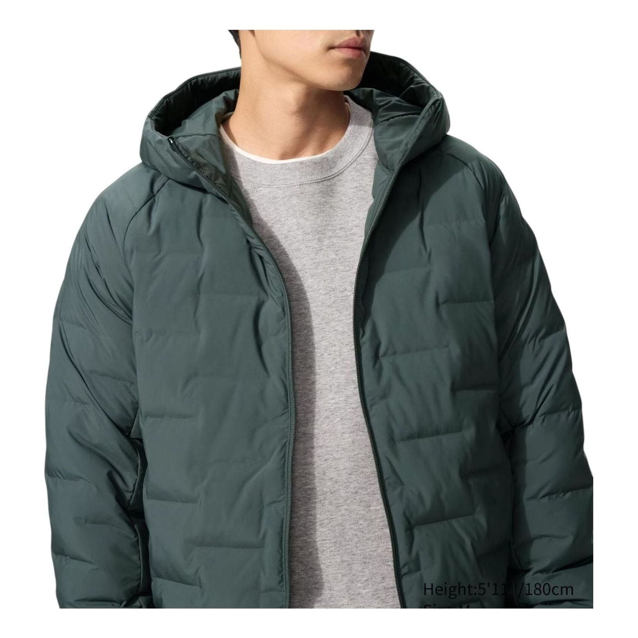 UNIQLO Pufftech Parka 'Dark Green' 478268-59