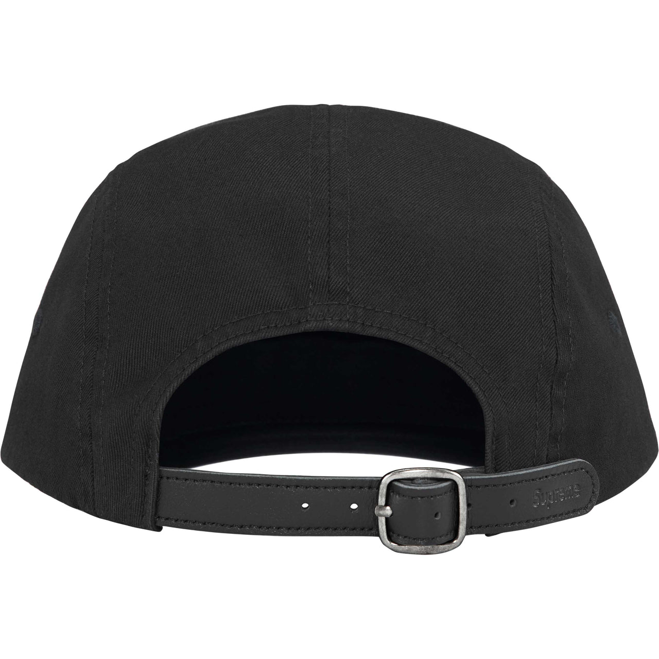 Supreme Washed Chino Twill Camp Cap FW24 'Black' SUP-FW24-2203-B