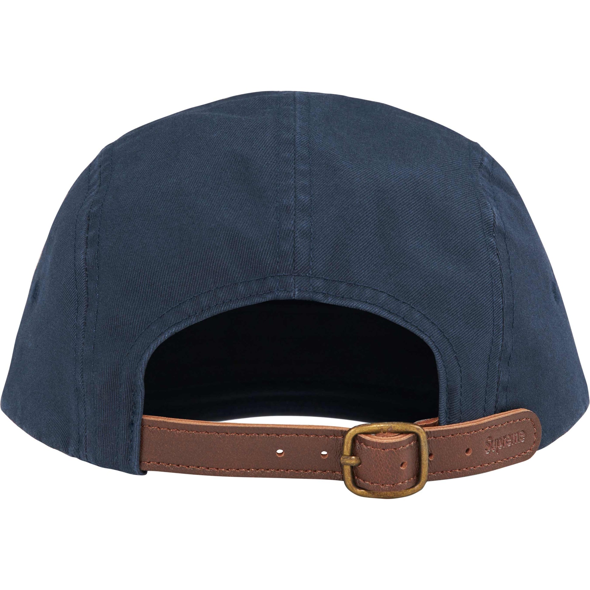 Supreme Washed Chino Twill Camp Cap FW24 'Navy' SUP-FW24-2203-N