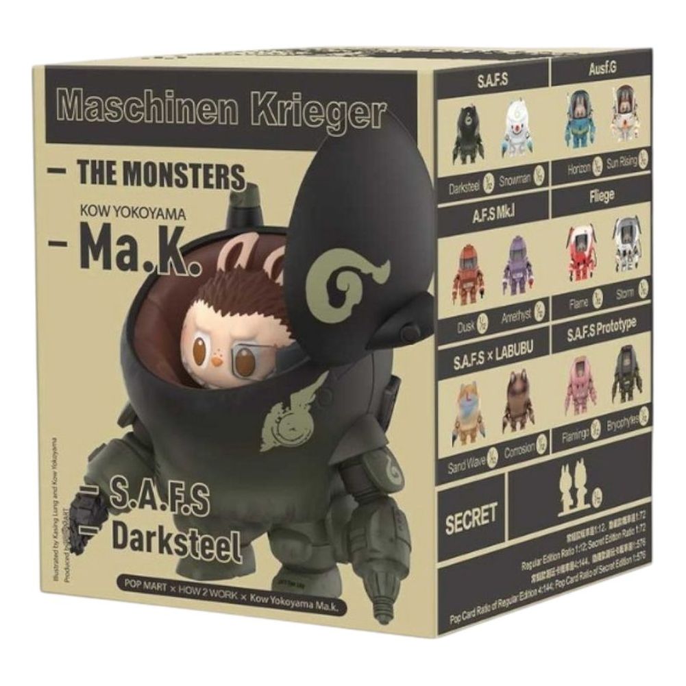 Pop Mart x Kow Yokoyama MA.K.The Monsters Labubu Sealed Case (1 Blind Box) 1220621053-622222993