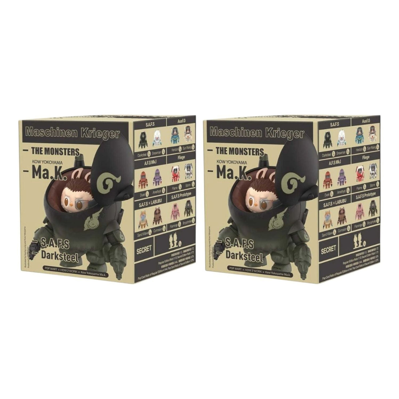Pop Mart x Kow Yokoyama MA.K.The Monsters Labubu Sealed Case (2 Blind Boxes) 1220621053-622222994