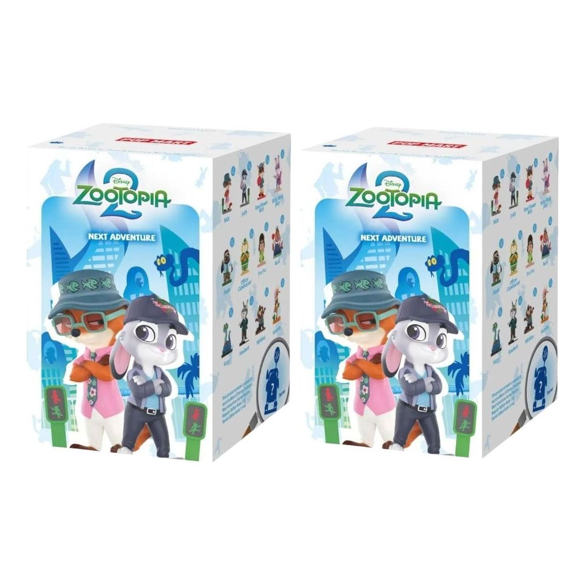 Pop Mart Disney Zootopia Next Adventure Figures Sealed Case (2 Blind Boxes) PPMT-2509-0051-962556039
