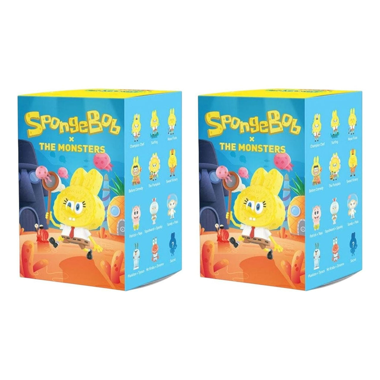 Pop Mart x Spongebob The Monsters Labubu Sealed Case (2 Blind Boxes) 210300246-607745553