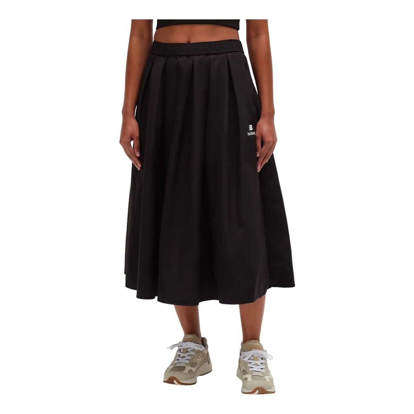 (WMNS) New Balance Made in USA Skirt Asia Sizing 'Caviar' WK53561BK