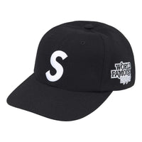 Supreme World Famous S Logo 6-Panel 'Black' SS25H23-BLACK