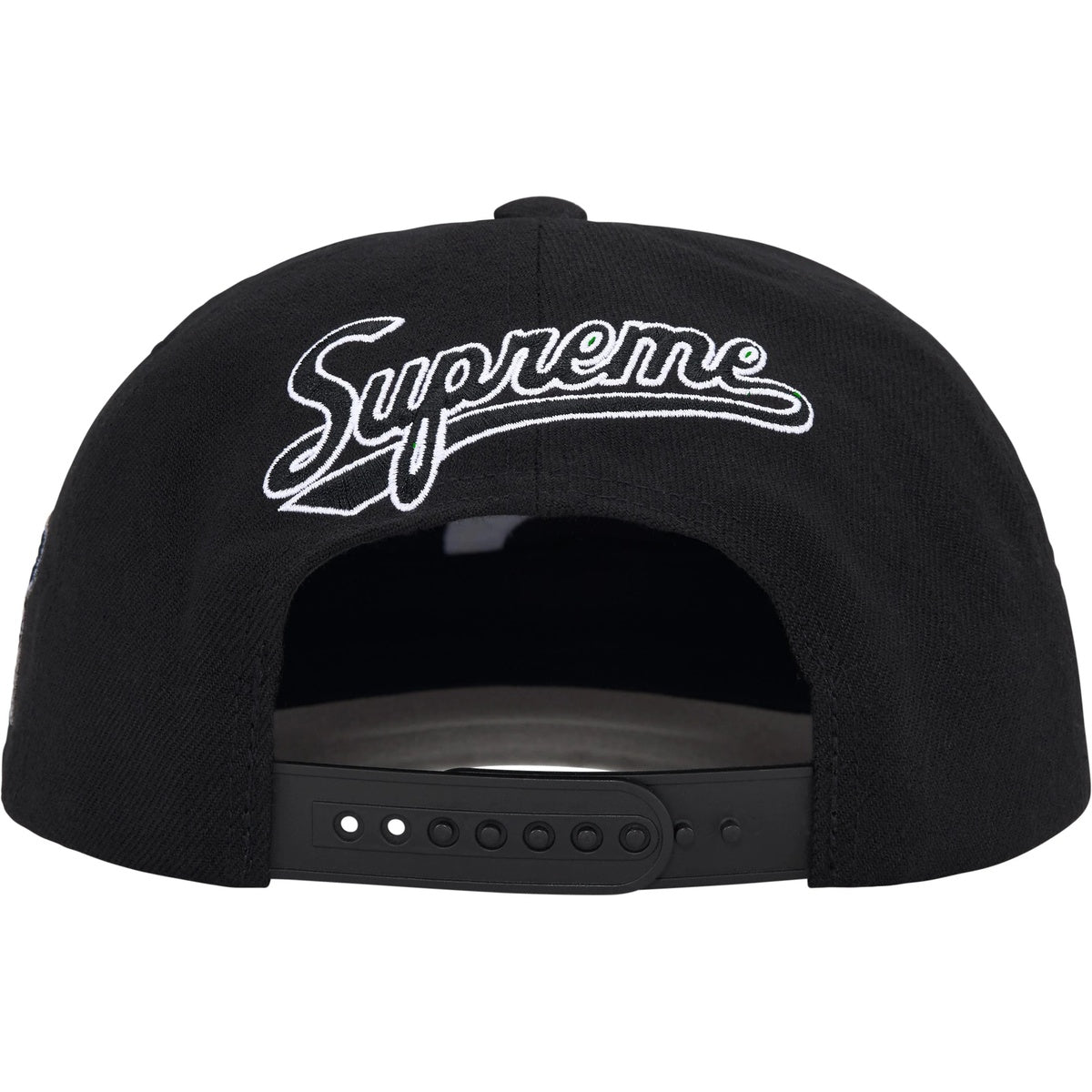 Supreme World Famous S Logo 6-Panel 'Black' SS25H23-BLACK