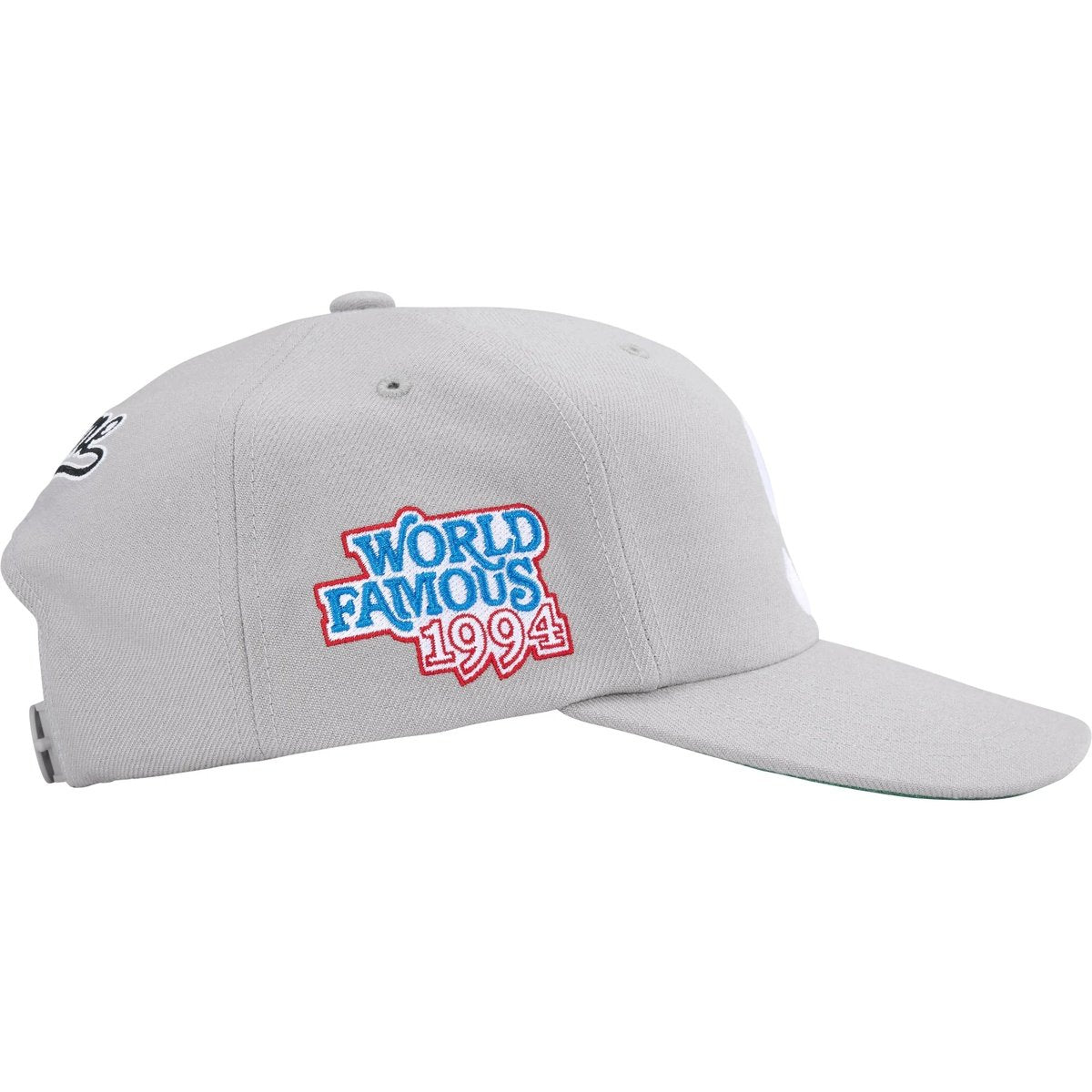 Supreme World Famous S Logo 6-Panel 'Grey' SS25H23-GREY