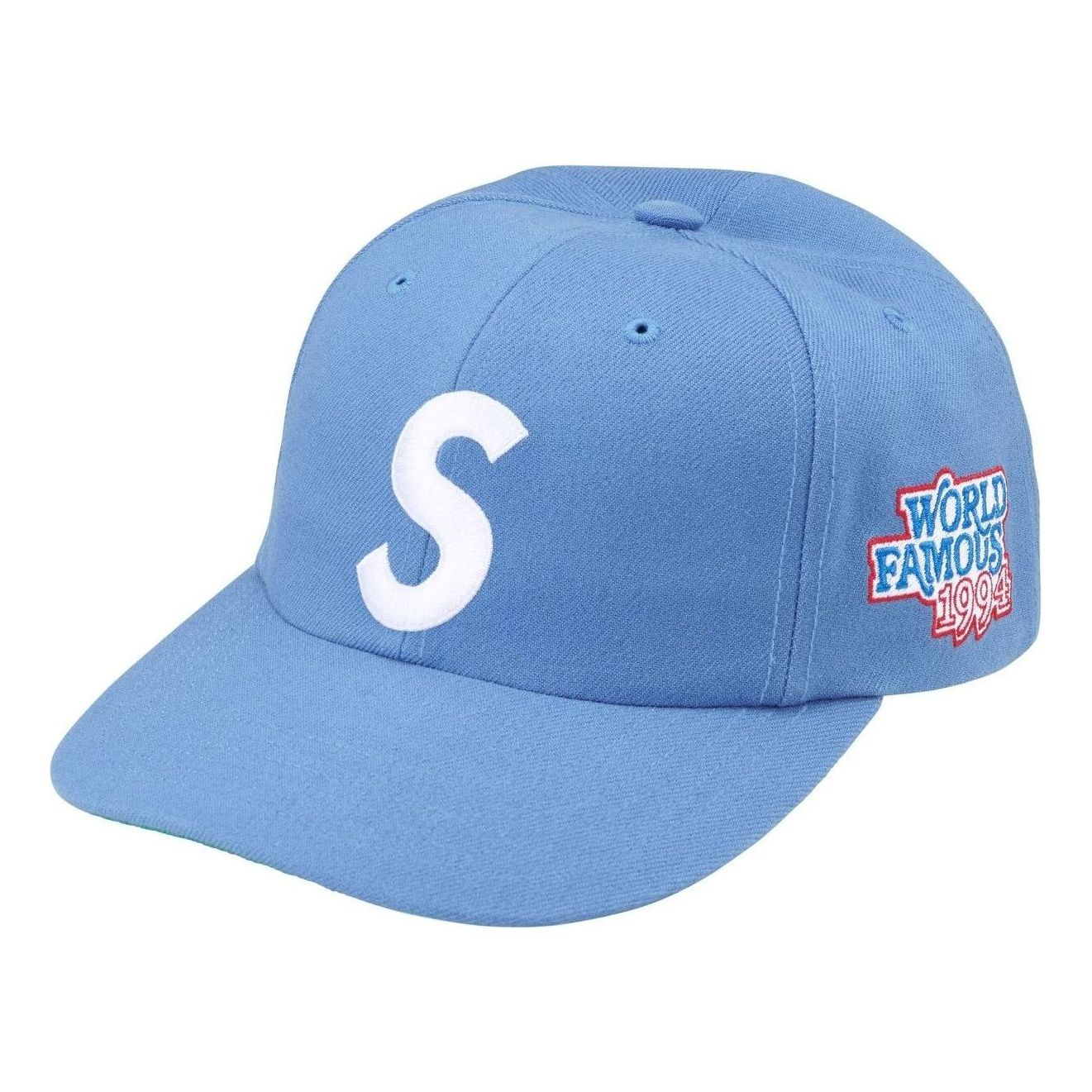 Supreme World Famous S Logo 6-Panel 'Light Blue' SS25H23-LIGHT-BLUE