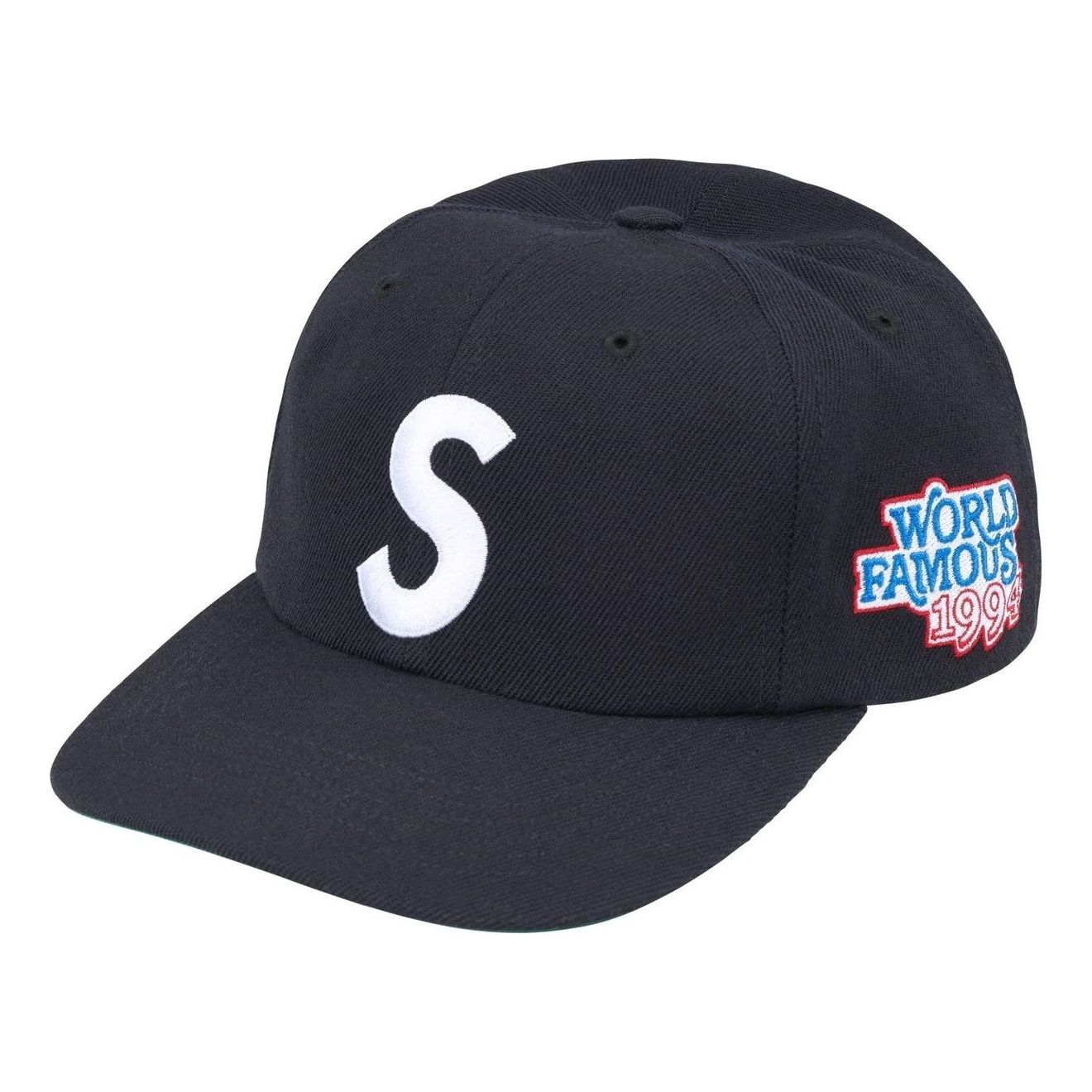 Supreme World Famous S Logo 6-Panel 'Navy' SS25H23-NAVY