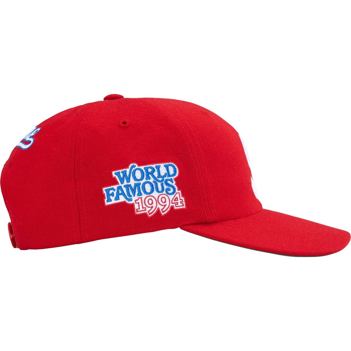 Supreme World Famous S Logo 6-Panel 'Red' SS25H23-RED