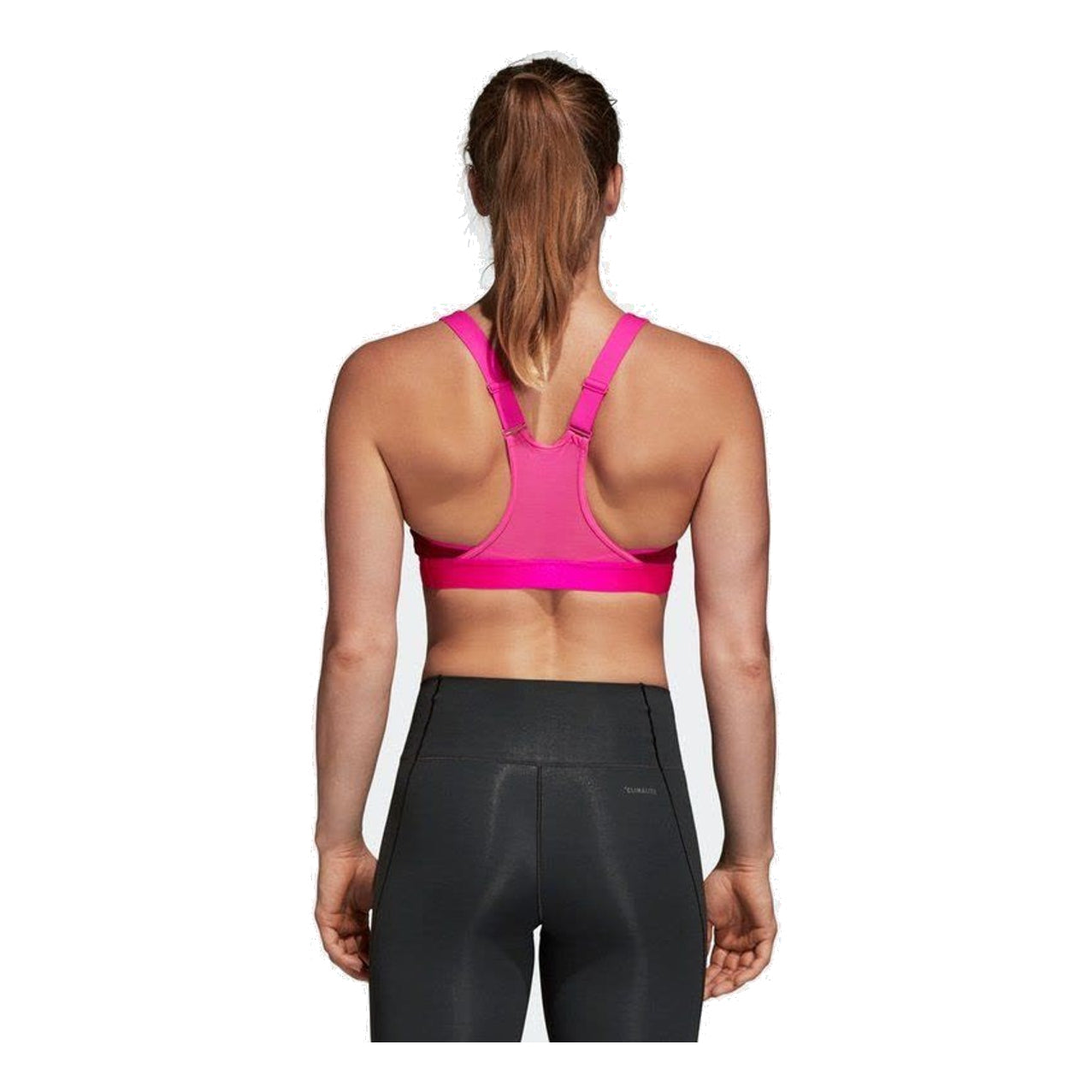 (WMNS) adidas Stronger For It Racer Sports Bra Asia Sizing 'Red' DM7199